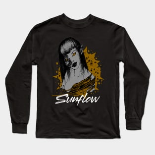 horror halloween girls Long Sleeve T-Shirt